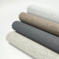 Real Novo Blinds fabric rolls fanned on white - the swatches we send in a free sample pack